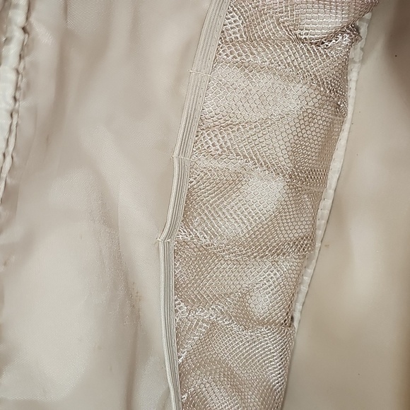 Bath&Body Works Tote Set Denim Tan Blue Organize Zippered Compartment Lined - Picture 6 of 14